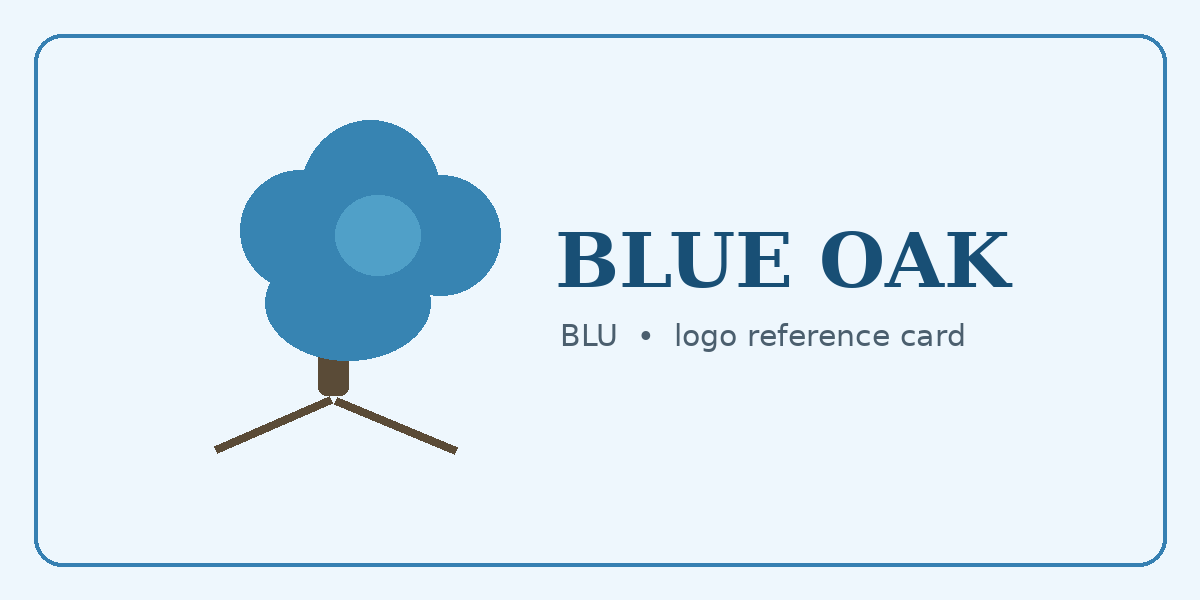 BLUE OAK logo