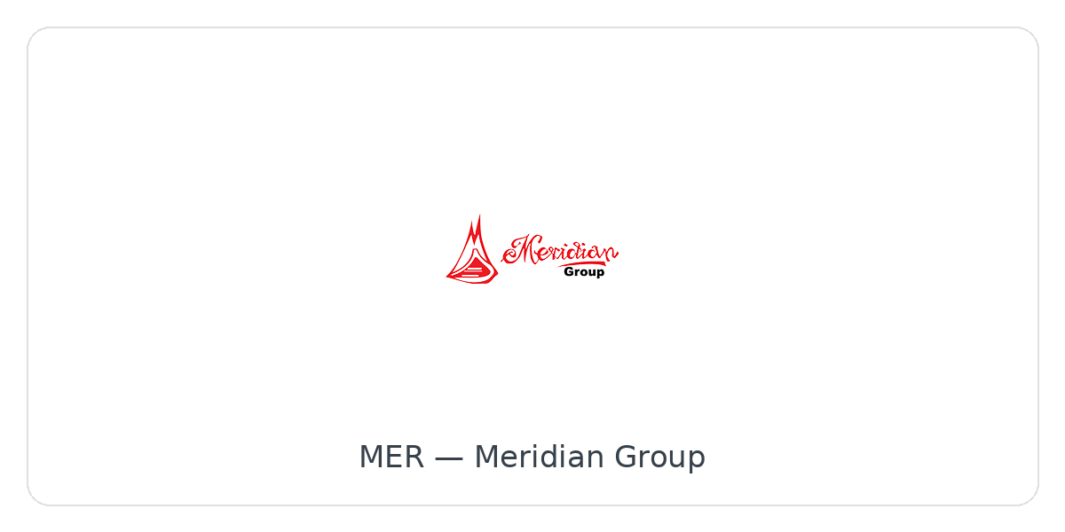MERIDIAN GROUP logo